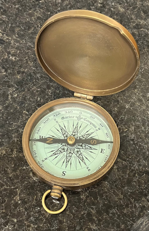 MB 3" Historic face Antiqued Compass