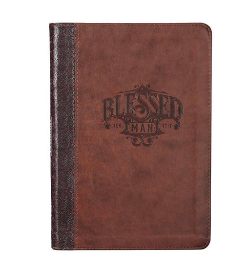 CAG Blessed Man Faux Leather Journal