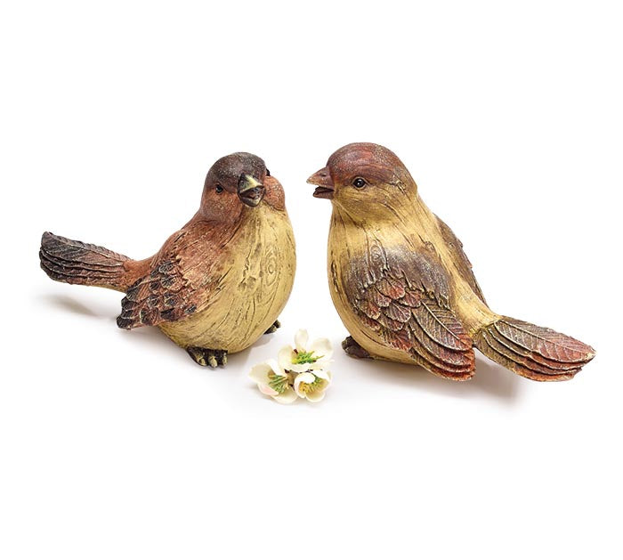 BB Fall Yellow Resin Bird