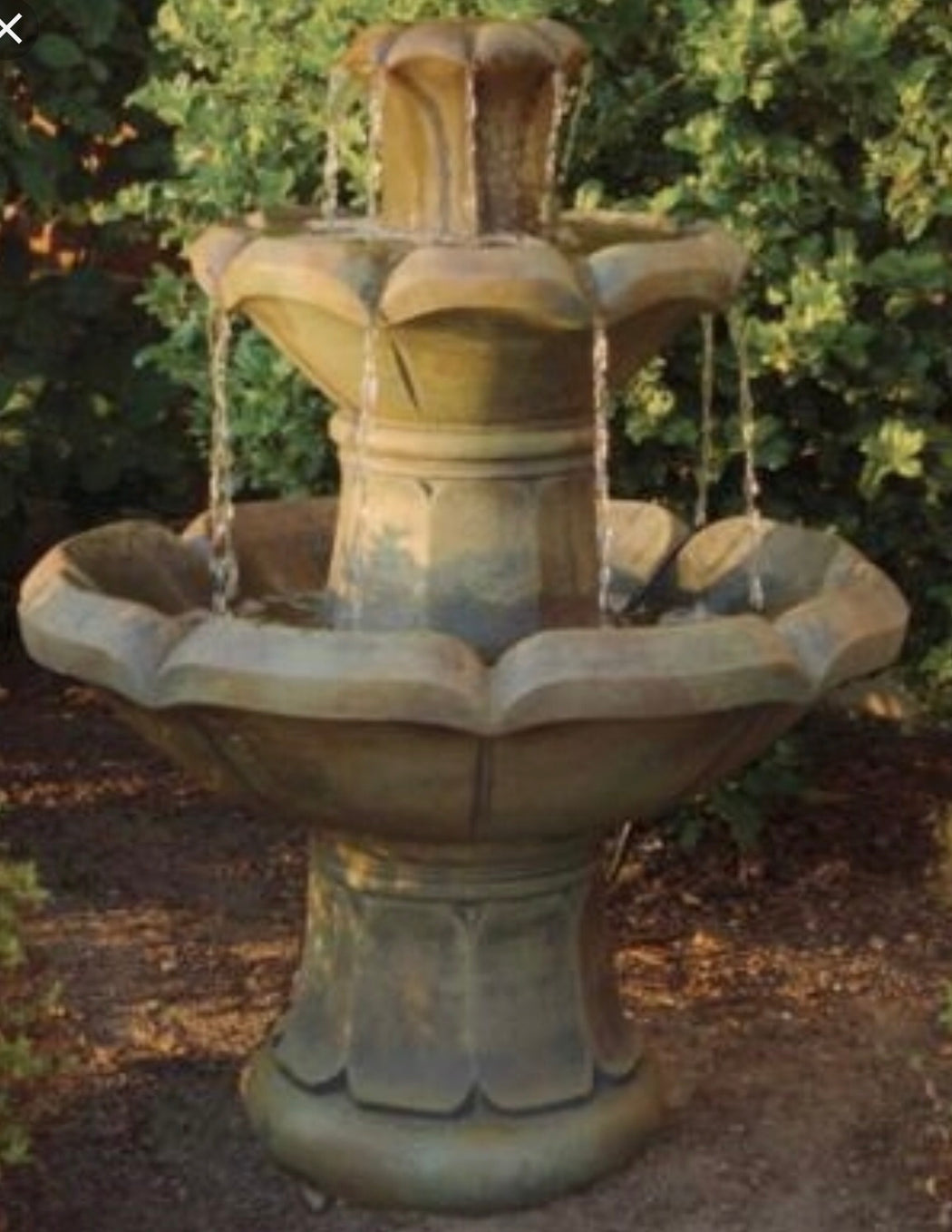 H Montreaux Two-Tier Fountain