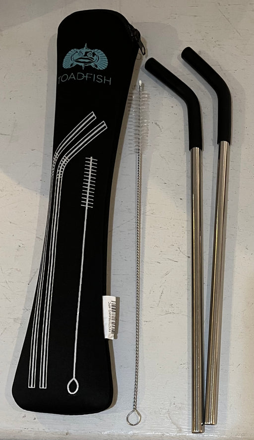 Toadfish Stainless Straw Set