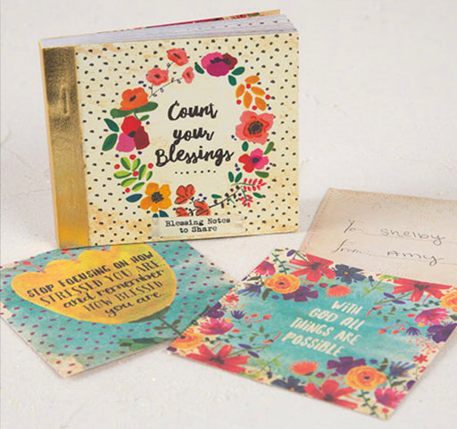 Natural Life Count Your Blessings Note Cards