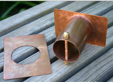 Rain Chain Installation Kit Copper