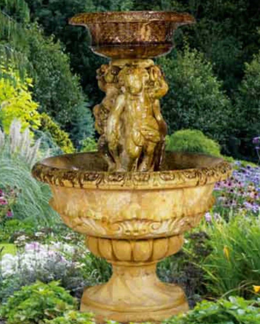 Henri Antique Cherubs Fountain 5pc