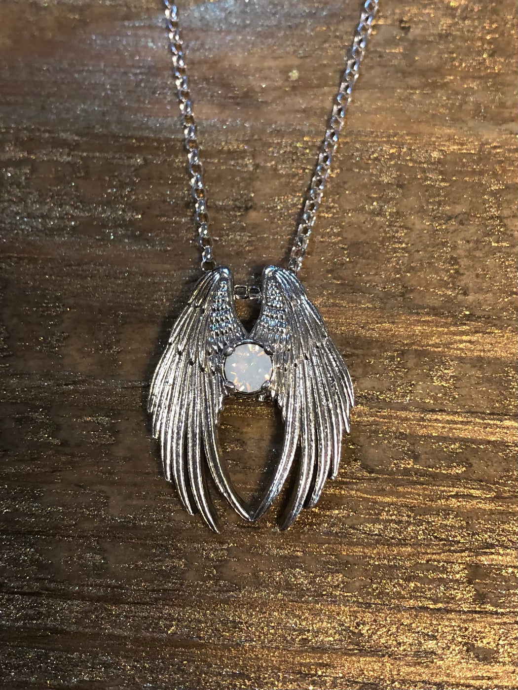 Earth Grace Angel Wing Necklace