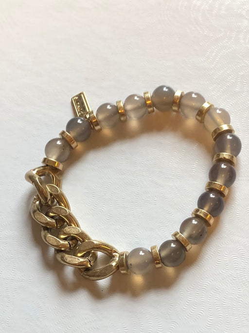 CAN Georgia Gemstone With Chunky Chain Bracelet