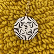 Mimosa You Are My Sunshine Pendant