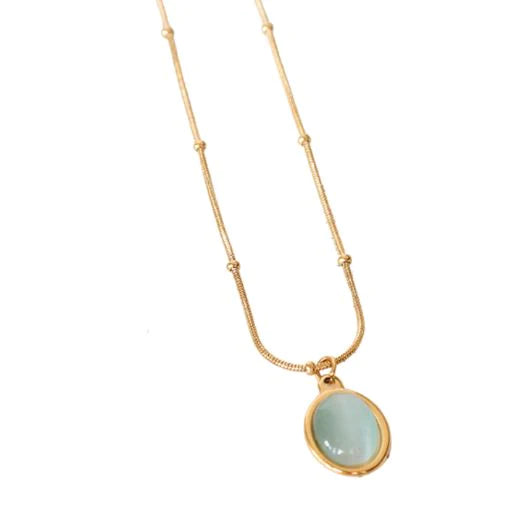 AA Opal Necklace On Bead Chain