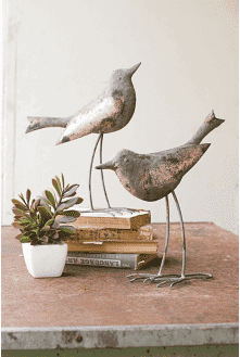 Metal Rustic Bird